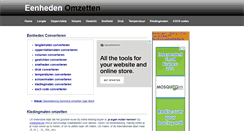 Desktop Screenshot of omzettennaar.be